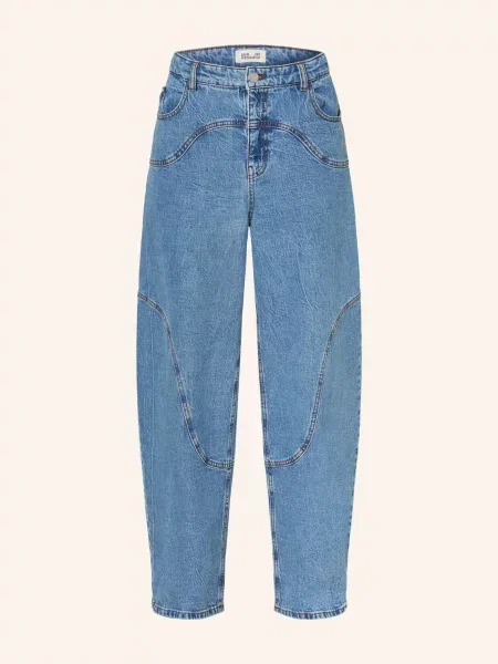 Baum Und Pferdgarten Barrel Džíny Napolen denim suede mix
