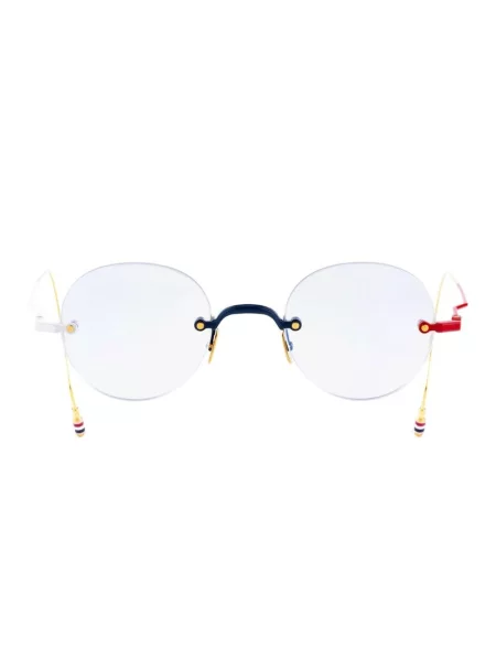 Okulary przeciwsłoneczne Thom Browne czerwone