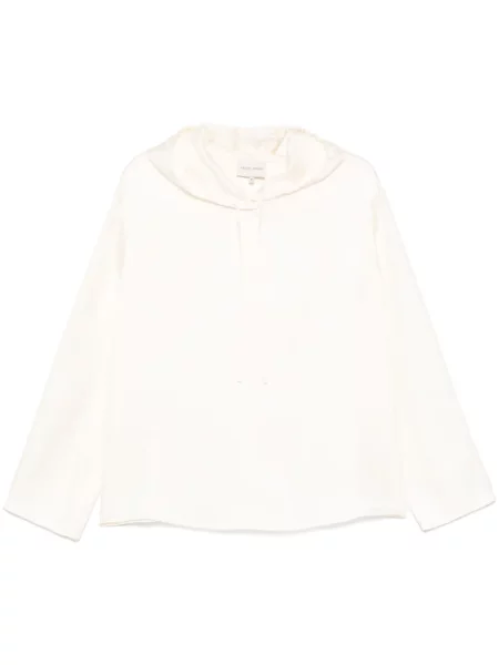Bluza z kapturem Loulou De Saison biała