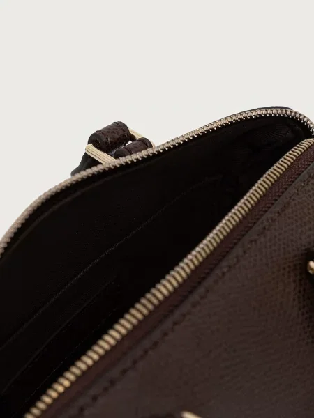 Кожаная сумка через плечо Furla