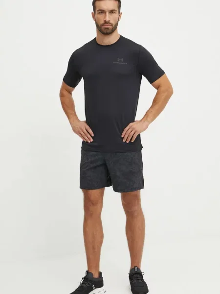 Under Armour tréningové tričko pánske Rush Energy čierna