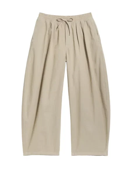 WEEKDAY Pantaloni cutați Dante kitt alb