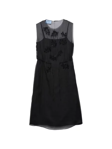 Rochie Prada de mătase negru