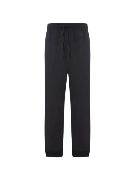Pantaloni Fear Of God alergare cu cordon negru
