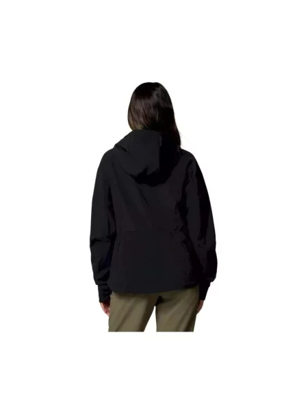 Vestă Columbia softshell cu glugă negru