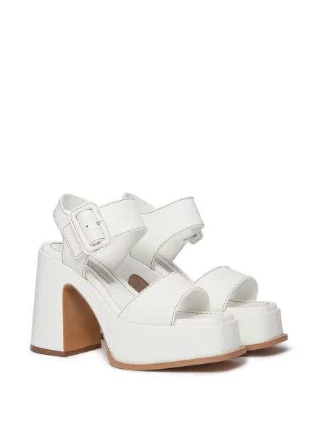 Sandale Stella Mccartney cu platformă alb