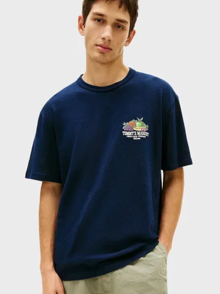 Футболка Tommy Jeans синя