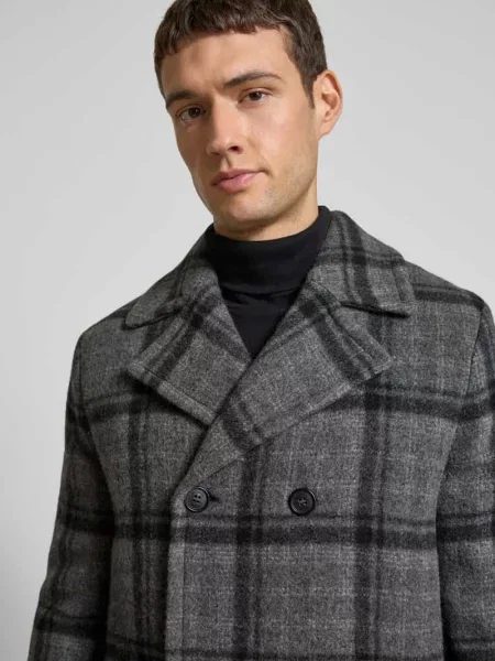 Płaszcz Michael Kors wełniany szary
