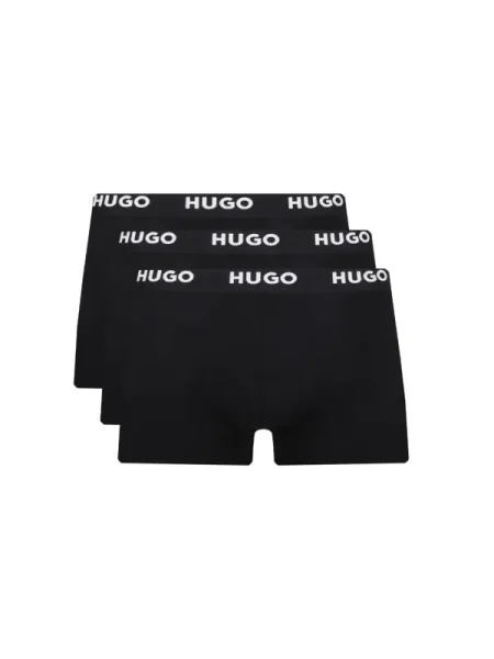 Hugo Bodywear Chiloți boxer BR TRIPLET negru