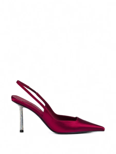 Pantofi cu toc Le Silla slingback roșu