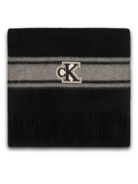 Calvin Klein női gyapjú sál fekete