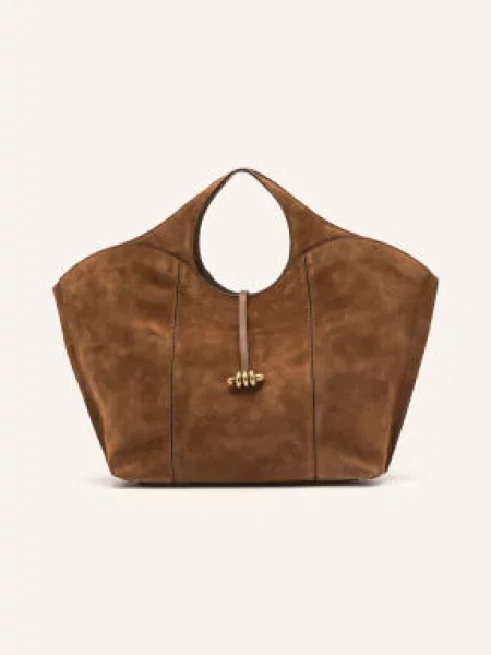 Shopper kabelka Gianni Chiarini hnědá