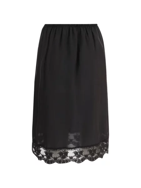 Fusta mini The Garment din dantelă negru