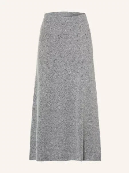 Weekend Max Mara Pletená Sukně Aloa šedá