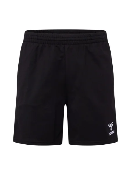 Hummel Sportovní kalhoty GO černá bílá