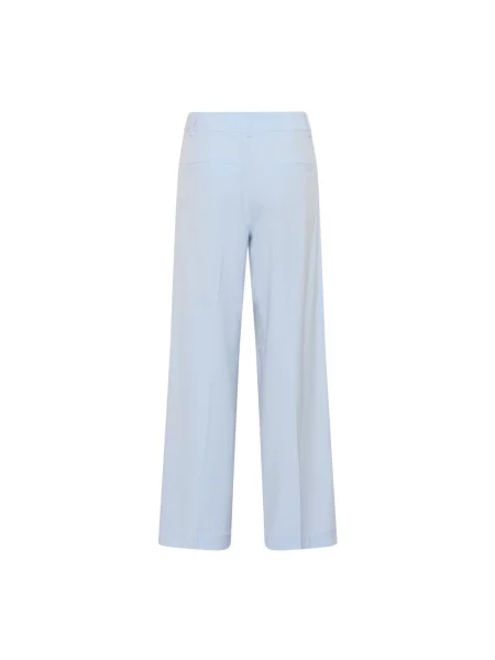 My Essential Wardrobe Spodnie Kobieta XS Wide Trousers niebieski