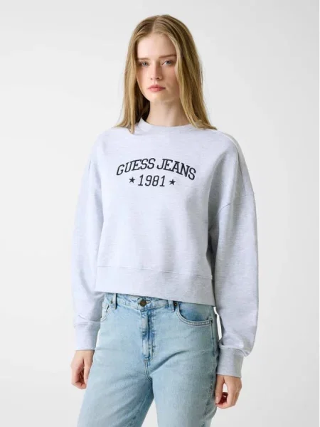 Guess Jeans Μπλούζα γκρι