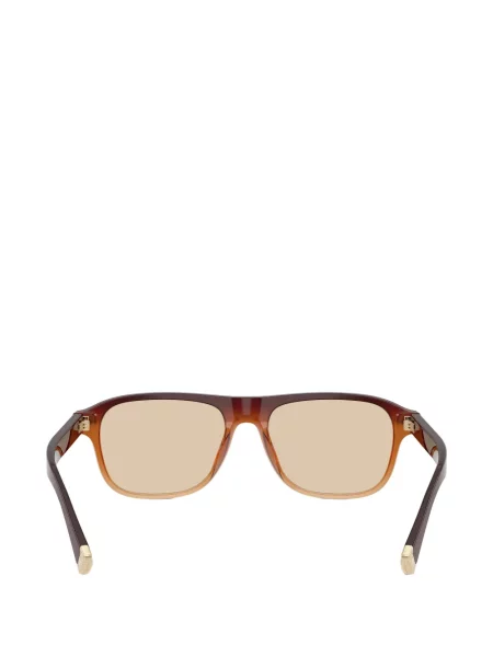 Ochelari de soare Luxottica Eyewear cu gradient maro