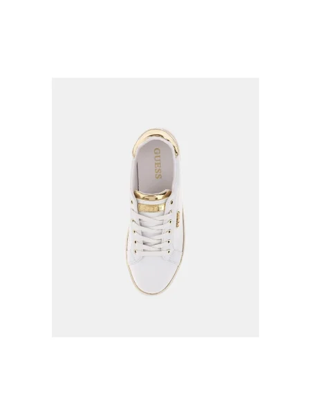 Sneakersy GUESS Beckie/Active Lady/Leather Lik WHITE biela