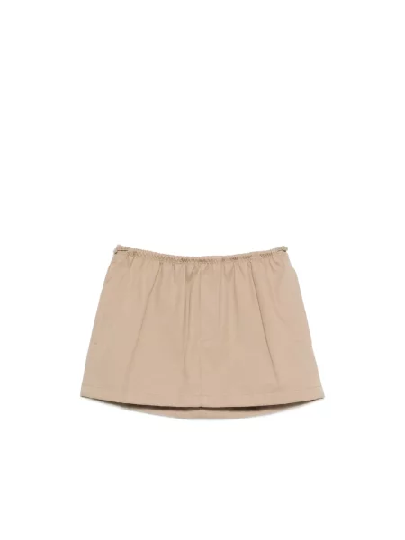 Spódnica-szorty Alexander Wang beżowe