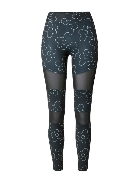 Urban Classics Leggings albastru alb