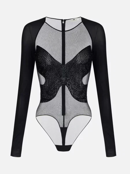 Боди Elisabetta Franchi черное