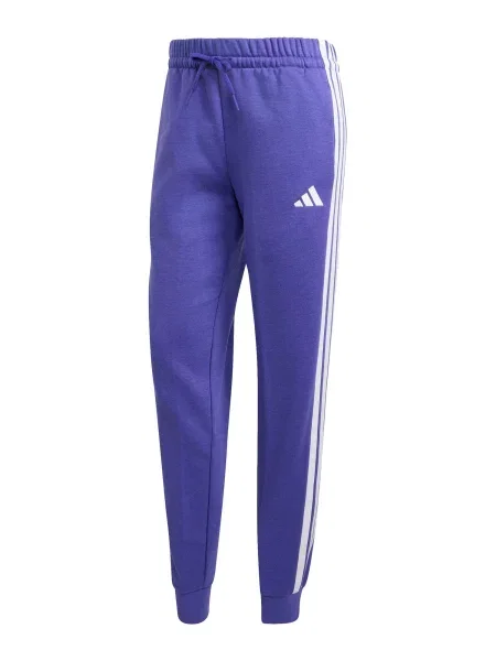 ADIDAS SPORTSWEAR Pantaloni sport ESSENTIALS FLEECE SLIM albastru violet alb