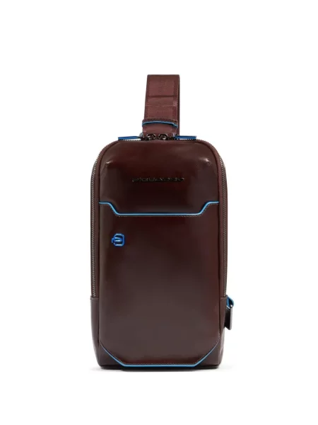 Geanta crossbody Piquadro maro