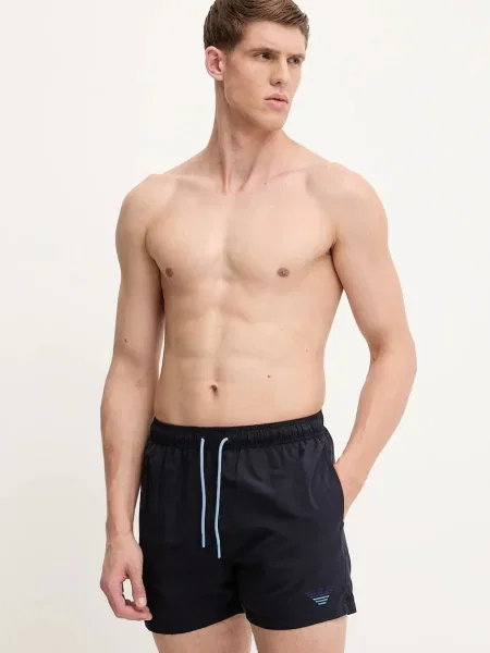 Плувни шорти Emporio Armani Underwear тъмносиньо