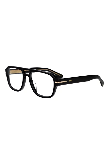 Ochelari de soare aviator Boss negru