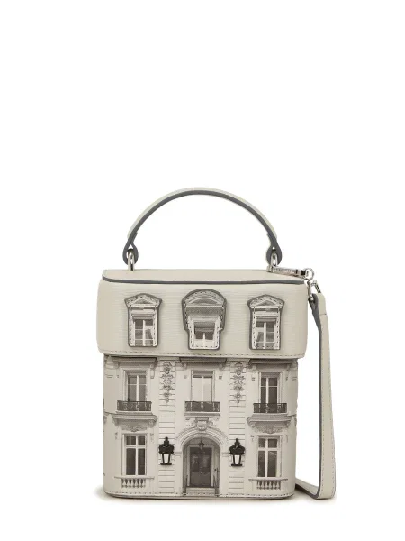 Karl Lagerfeld Poșete Essentials Maison / gri deschis / negru bej