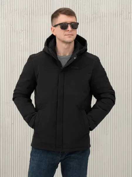 Демісезонна куртка City Fashion Classic чорний