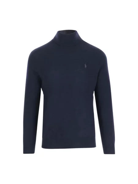 Polo Ralph Lauren sweter wełniany niebieski
