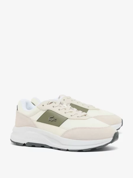 Кроссовки Lacoste бежевые