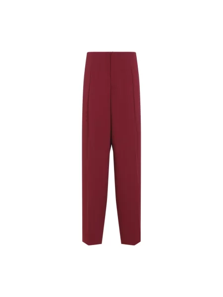 Spodnie Alberta Ferretti czerwone