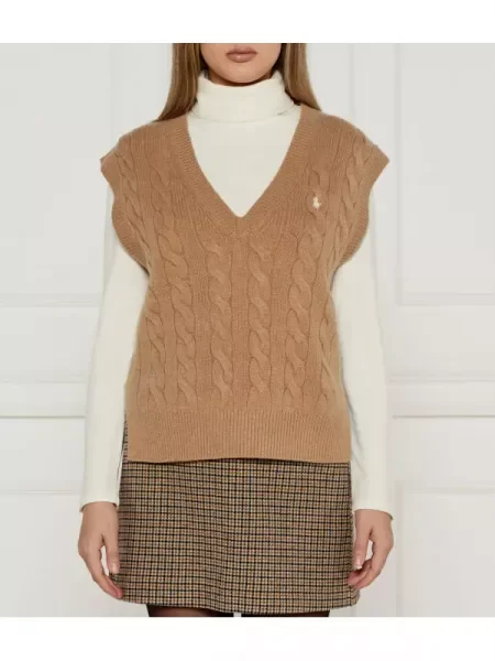 POLO RALPH LAUREN De lână vestă cu adaos de cașmir
