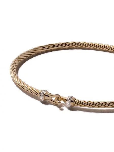 Náramek David Yurman s přezkou žlutý