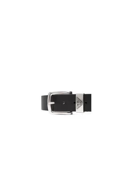 Opasok Emporio Armani čierna