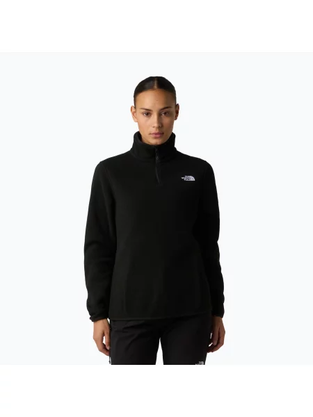 Dámska fleecová mikina The North Face Glacier Fleece Zip black čierna