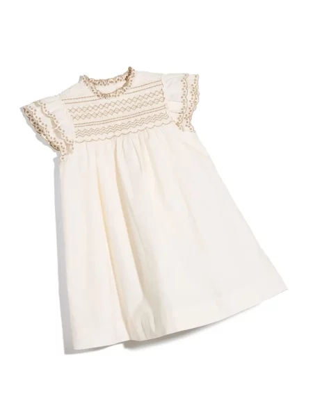 Sukienka dziecięca Bonpoint biała