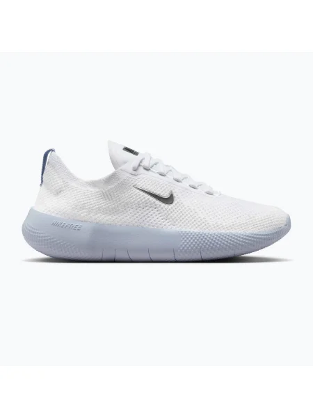 Női edzőcipő Nike Free white/ghost/metallic silver. Méret: 40 EU fehér