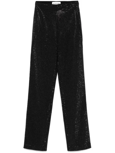Pantaloni Roland Mouret de cristal negru