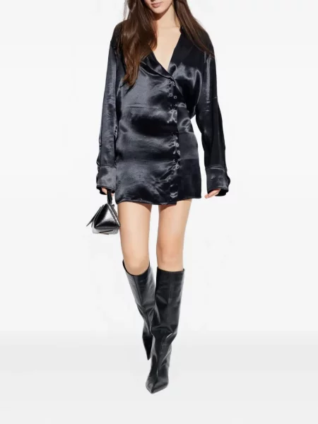 Rochie mini The Attico de costum negru
