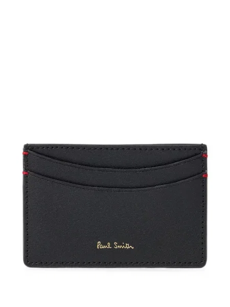Δερμάτινος πορτοφόλι Paul Smith μαύρο