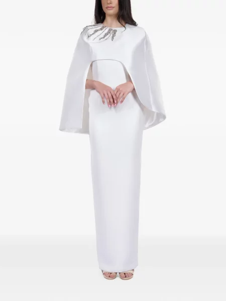 Rochie maxi Araftu alb