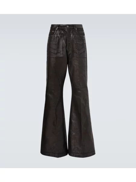 Kavbojke Rick Owens rjava