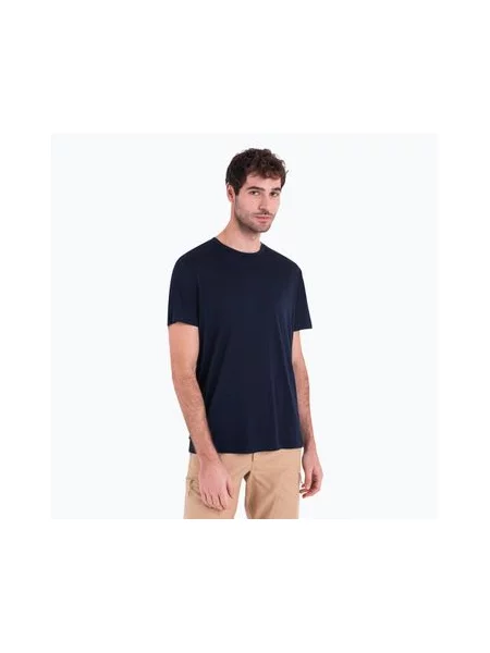 Трекінгова сорочка Icebreaker Merino Tech Lite III midnight navy темно-синя