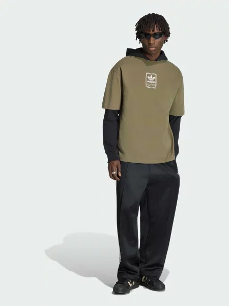 Футболка Adidas зеленая