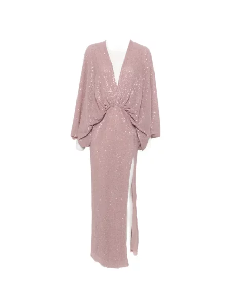 Rochie maxi L'idée cu paiete roz