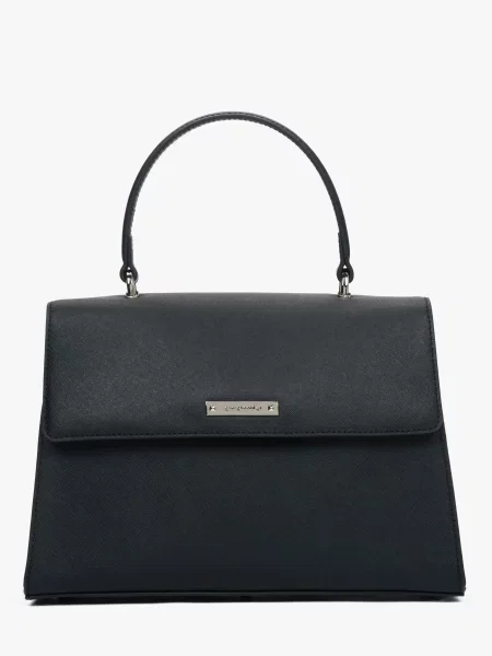 Кожаная сумка Cromia черная